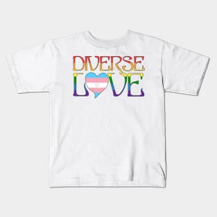 Diverse Love Kids T-Shirt